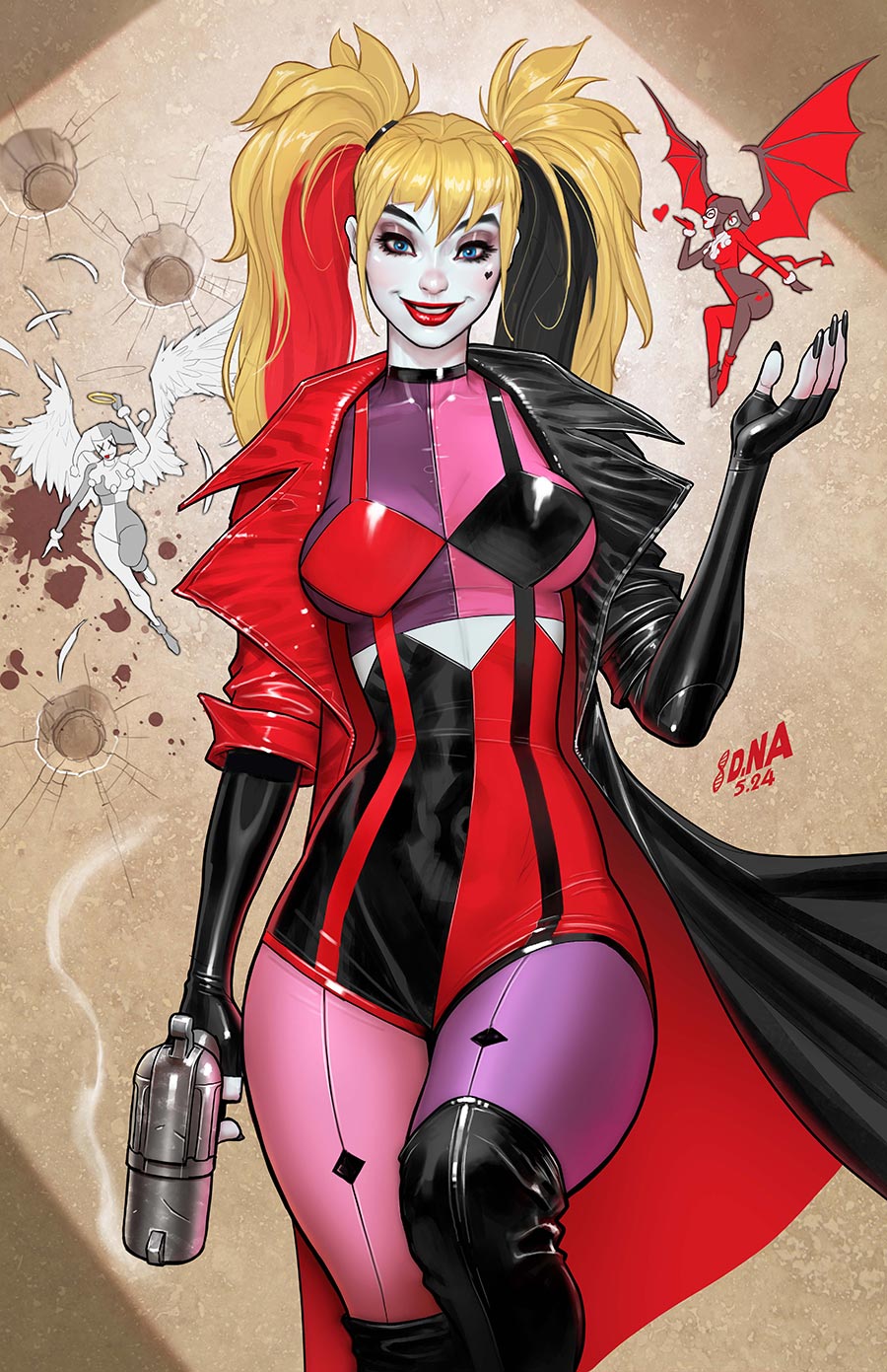 Harley Quinn Vol 4 #44 Cover B Variant David Nakayama Card Stock Cover (DC All In)