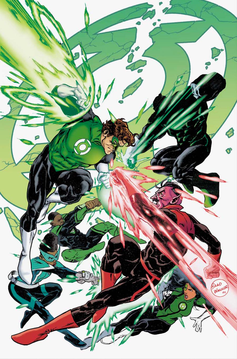 Green Lantern Civil Corps Special #1 (One Shot) Cover A Regular Brad Walker Cover (DC All In)