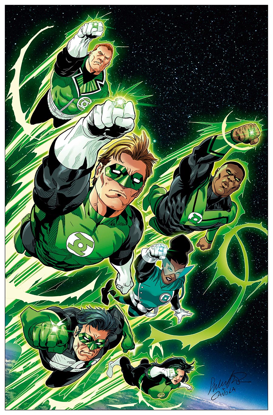 Green Lantern Civil Corps Special #1 (One Shot) Cover B Variant Salvador Larroca Card Stock Cover (DC All In)