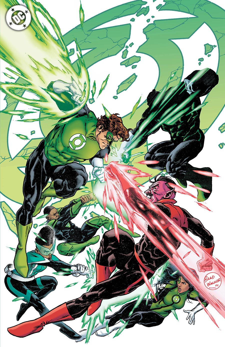 Green Lantern Civil Corps Special #1 (One Shot) Cover D Variant Brad Walker Foil Cover (DC All In)