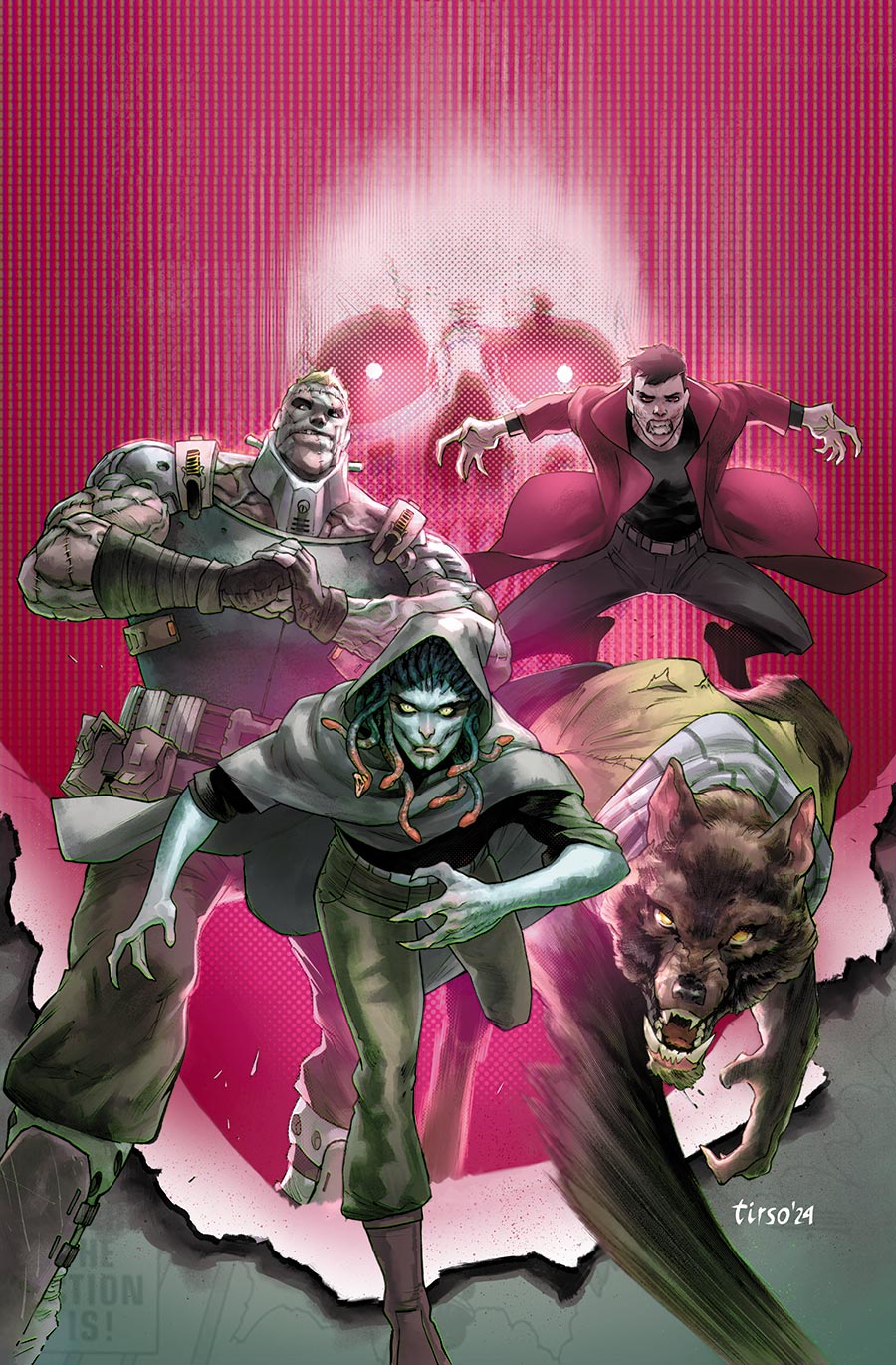 DC Horror Presents Creature Commandos #1 Cover A Regular Tirso Cover