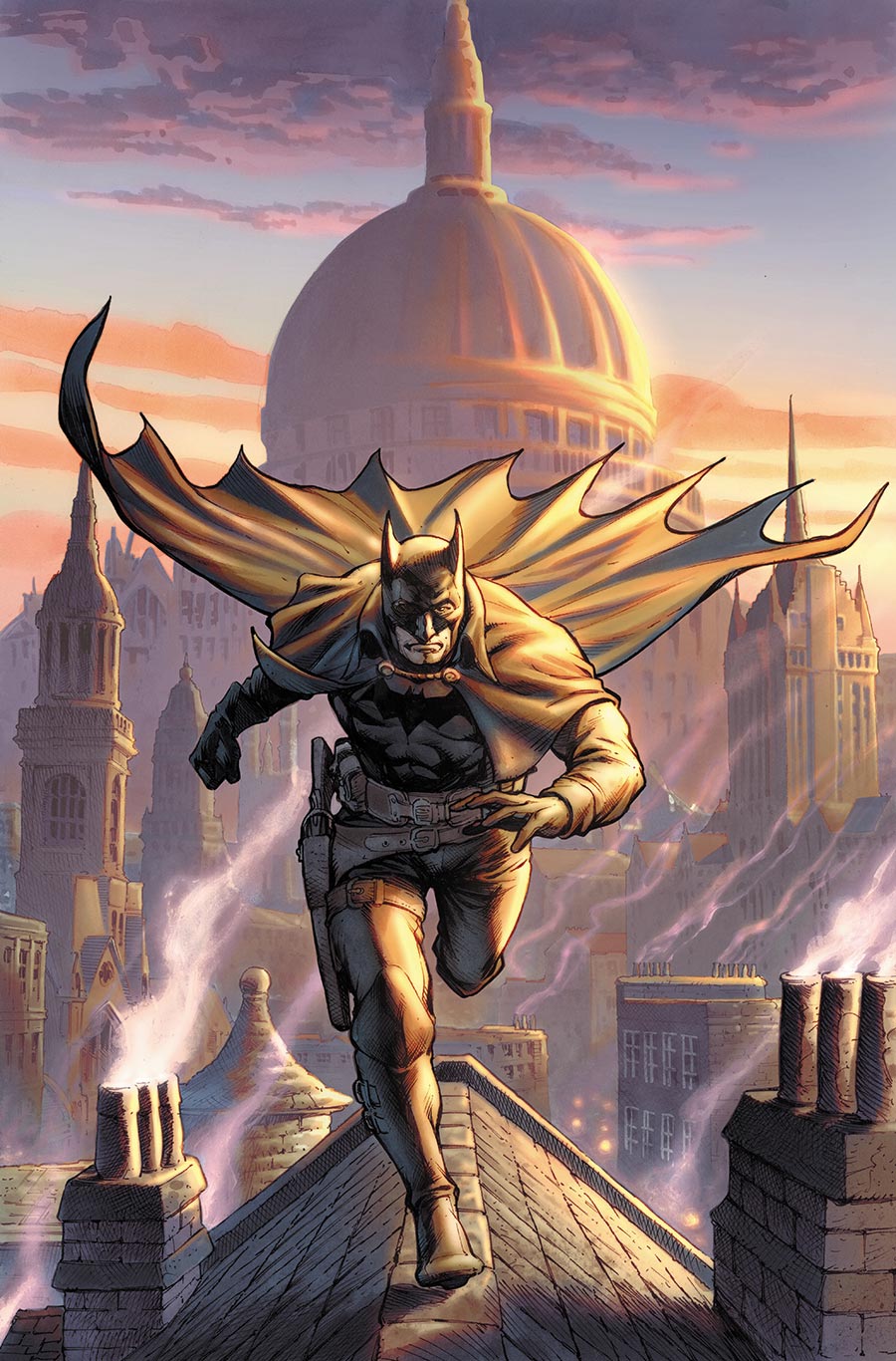 Batman Gotham By Gaslight The Kryptonian Age #5 Cover B Variant Marco Santucci Card Stock Cover