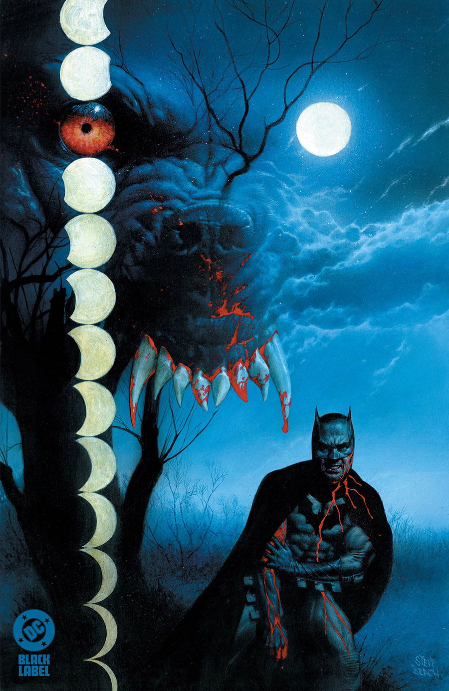 Batman Full Moon #1 Cover D Variant Steve Beach Foil Cover (Limit 1 Per Customer)