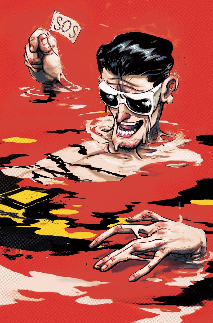 Plastic Man No More #2 Cover B Variant Riley Rossmo Cover