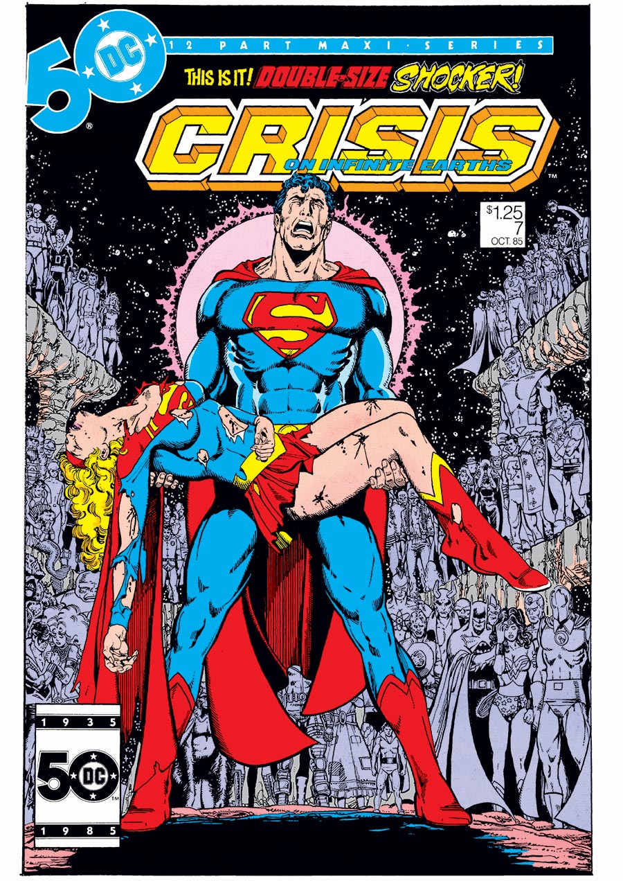 Crisis On Infinite Earths #7 Facsimile Edition Cover A Regular George Perez Cover