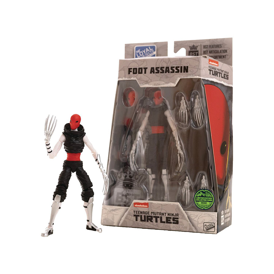 Teenage Mutant Ninja Turtles BST AXN IDW-Inspired Foot Assassin 5-Inch Action Figure