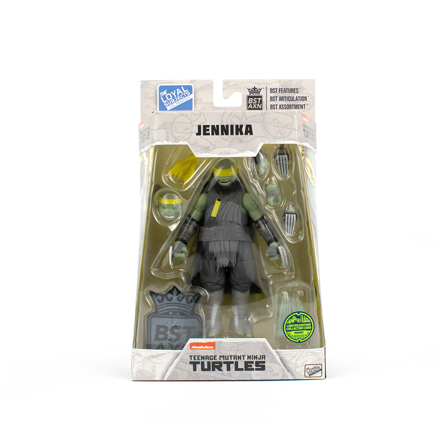 Teenage Mutant Ninja Turtles BST AXN IDW-Inspired Jennika 5-Inch Action Figure