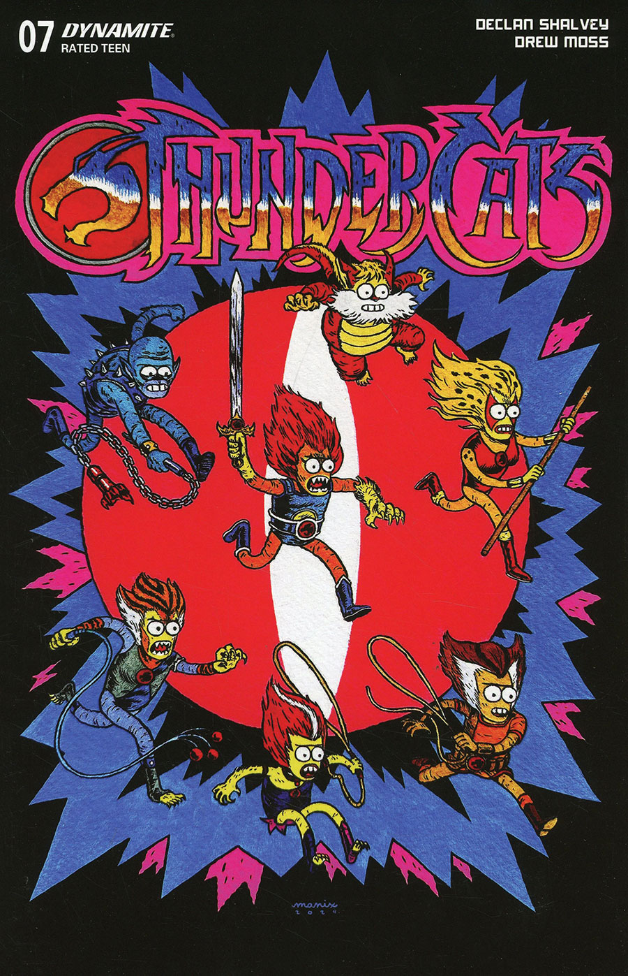 Thundercats Vol 3 #7 Cover S Variant Manix Cover