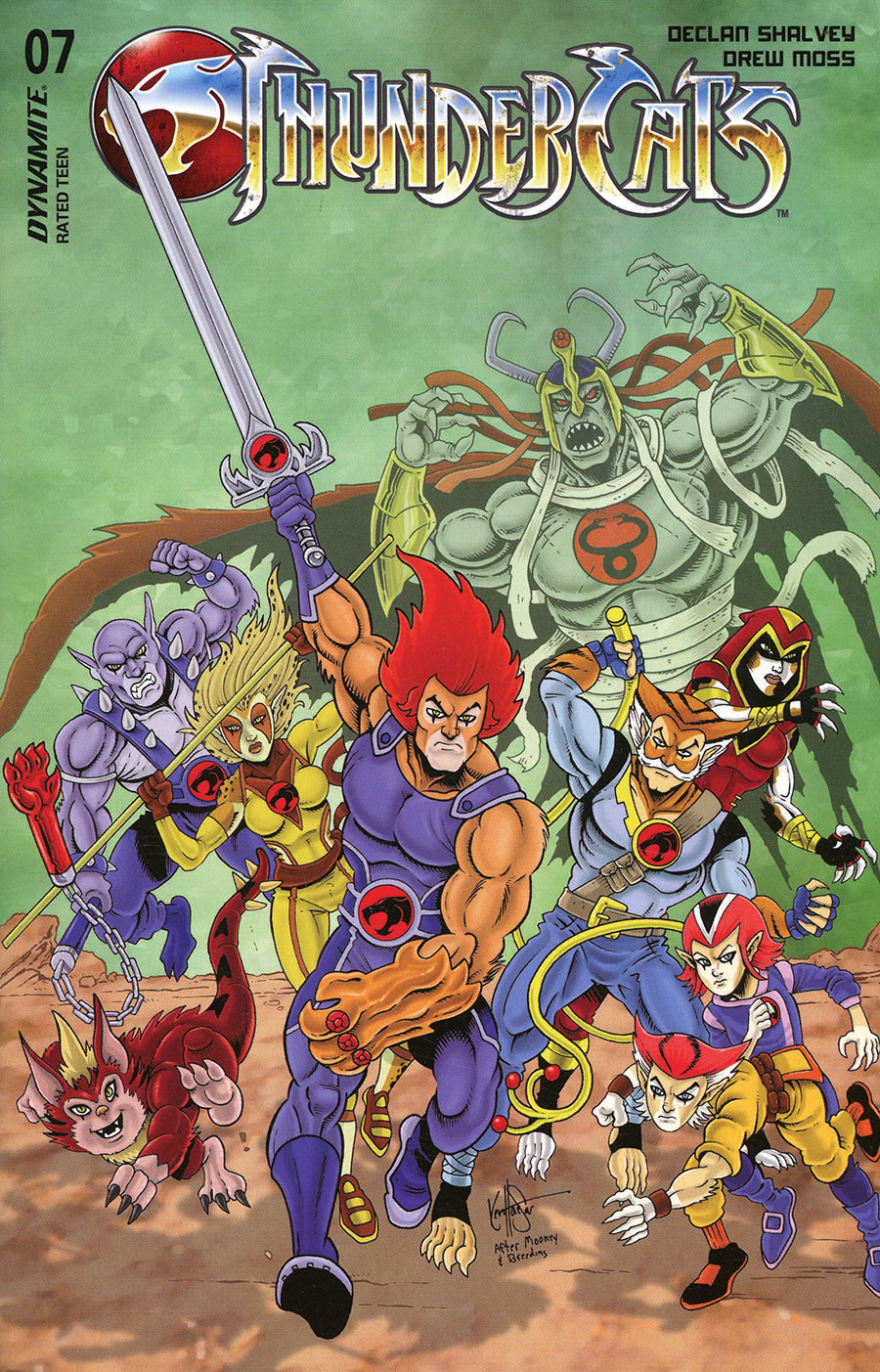 Thundercats Vol 3 #7 Cover T Variant Ken Haeser Cover