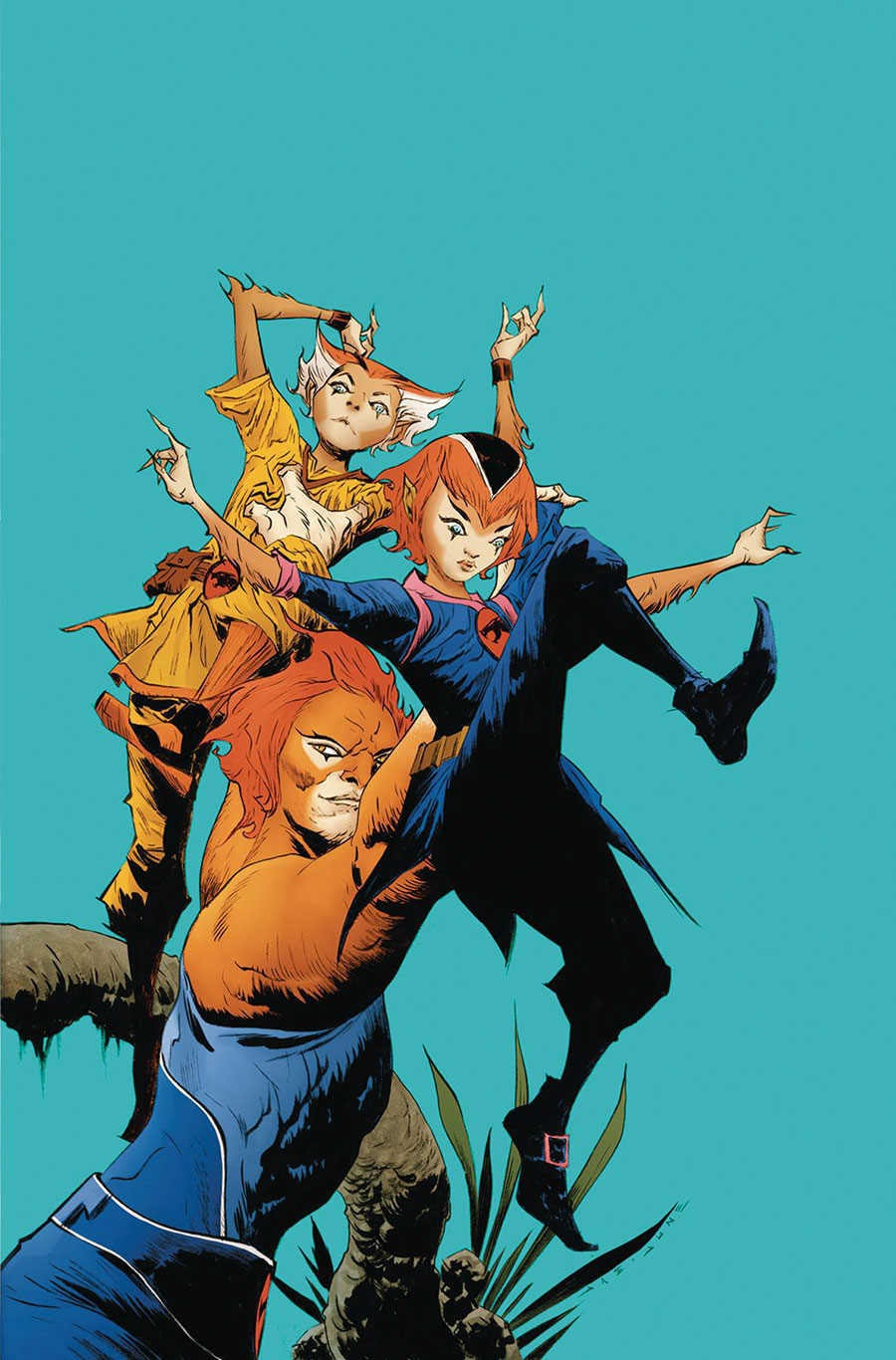 Thundercats Vol 3 #7 Cover Z Incentive Jae Lee Foil Virgin Cover