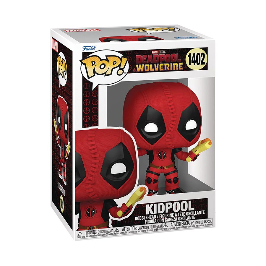 POP Marvel Deadpool & Wolveine Kidpool Vinyl Bobble Head