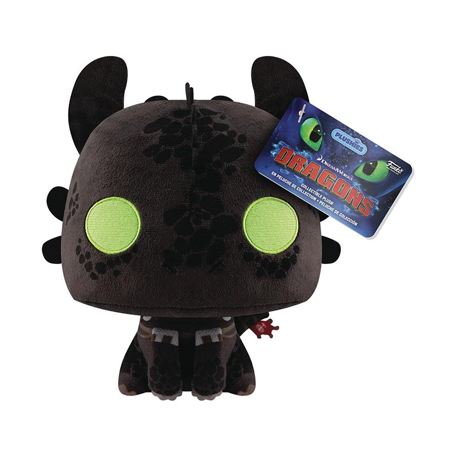 POP Plush How To Train Your Dragon 7-Inch Plush - Toothless