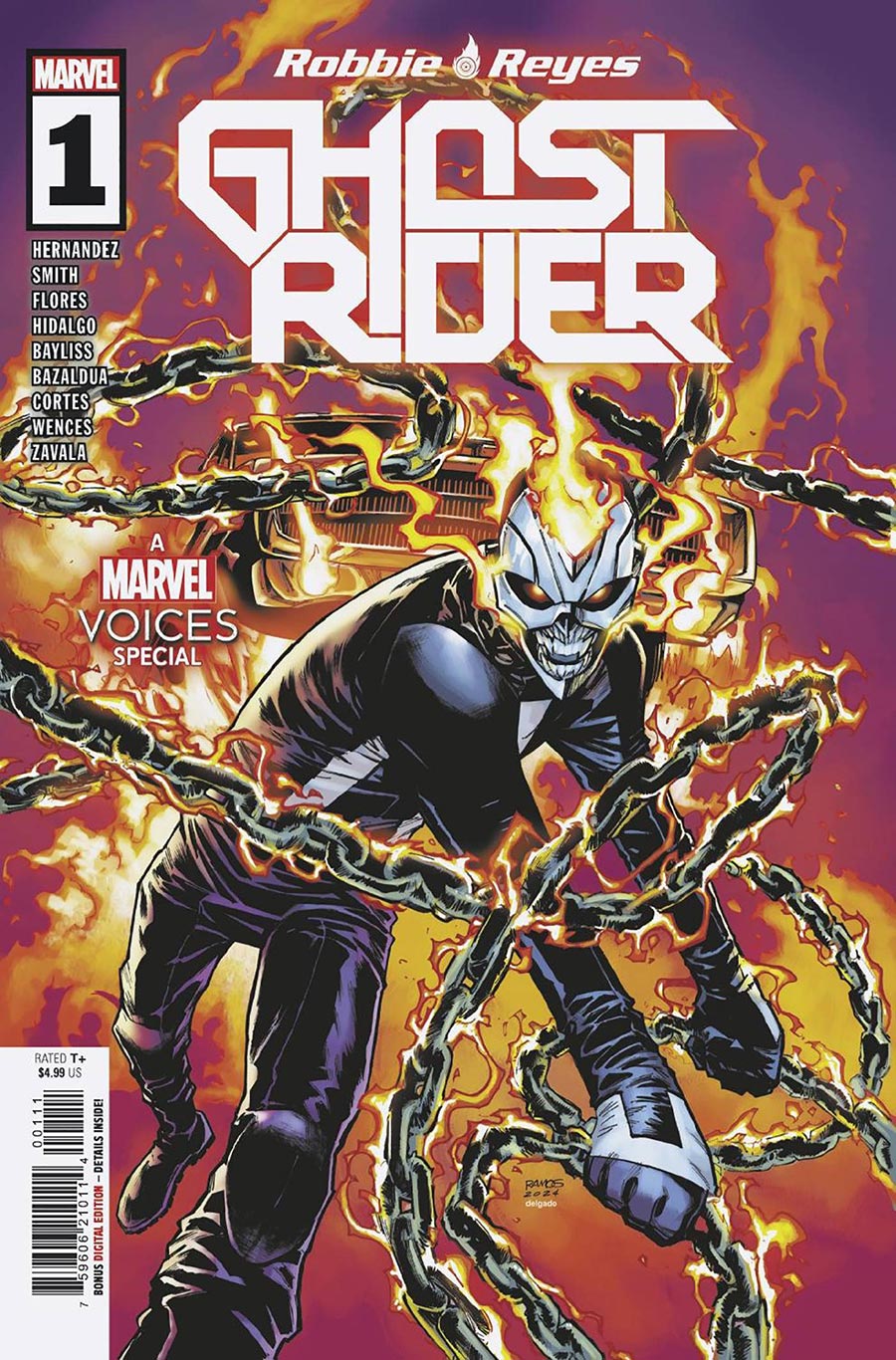 Ghost Rider Robbie Reyes Special #1 (One Shot) Cover A Regular Humberto Ramos Cover (Limit 1 Per Customer)