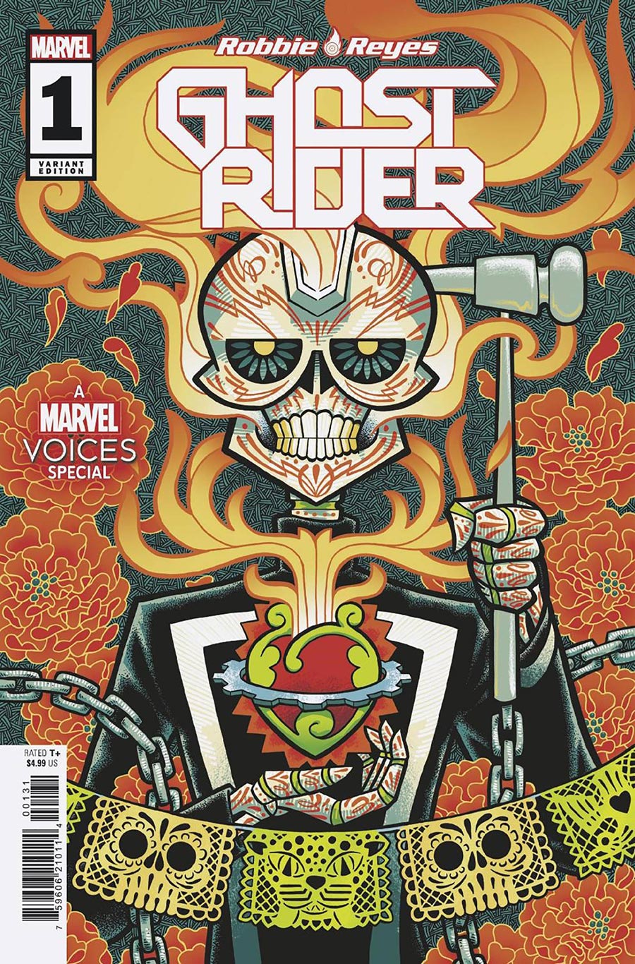 Ghost Rider Robbie Reyes Special #1 (One Shot) Cover C Variant J Gonzo Cover (Limit 1 Per Customer)