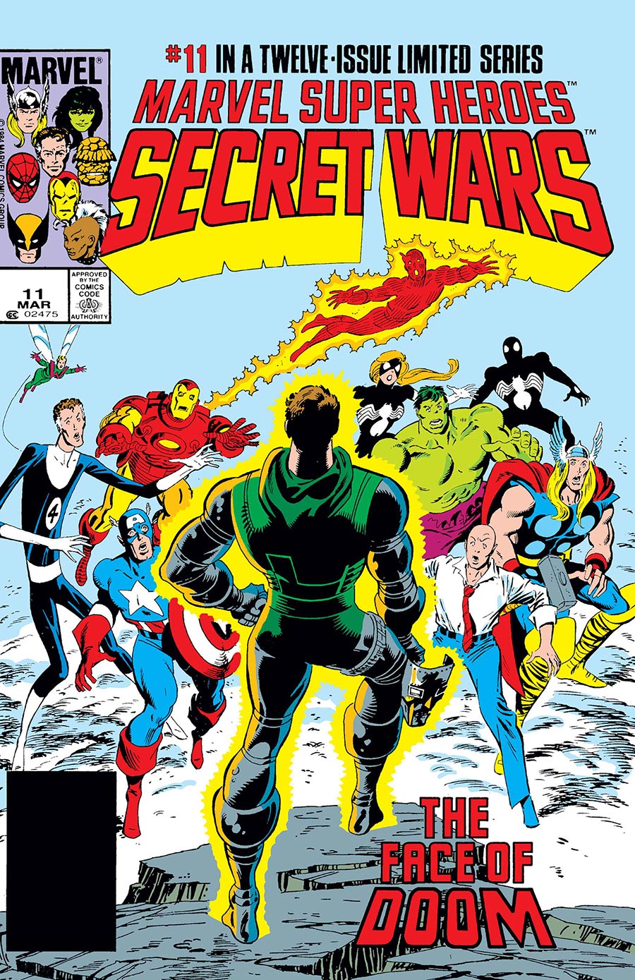 Marvel Super-Heroes Secret Wars #11 Cover B Facsimile Edition Regular Mike Zeck Cover