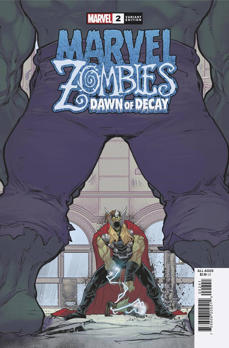 Marvel Zombies Dawn Of Decay #2 Cover D Variant David Baldeon Cover