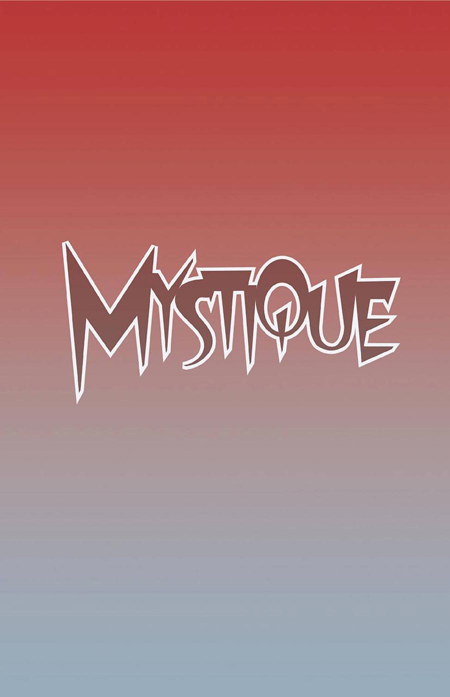 Mystique Vol 2 #1 Cover D Variant Logo Cover