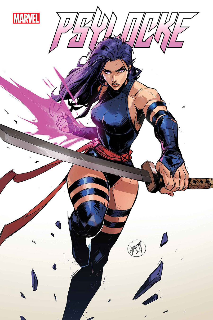 Psylocke Vol 2 #1 Cover C Variant Hicham Habchi Cover