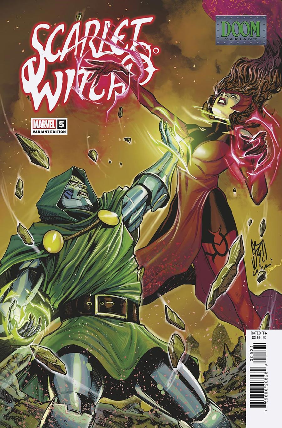 Scarlet Witch Vol 4 #5 Cover B Variant Stefano Caselli Doom Cover