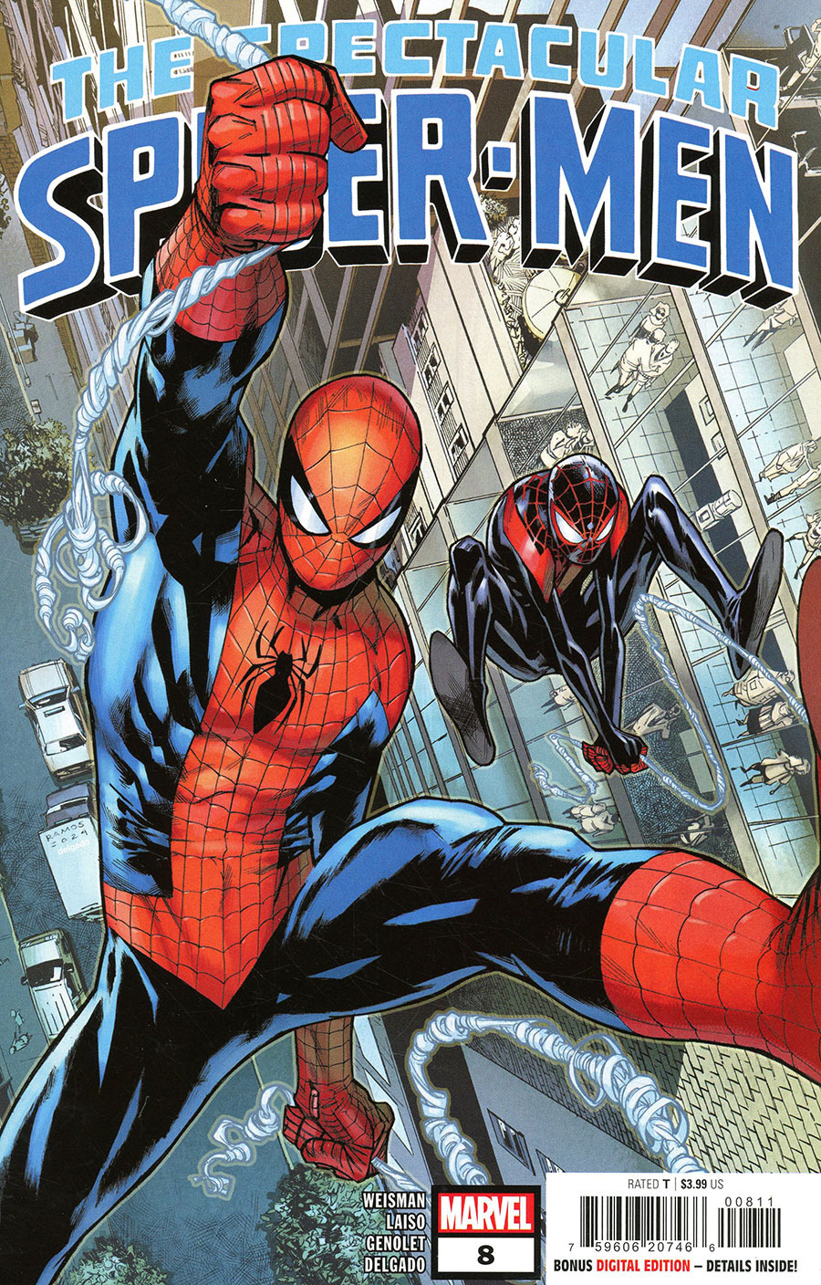 Spectacular Spider-Men #8 Cover A Regular Humberto Ramos Cover