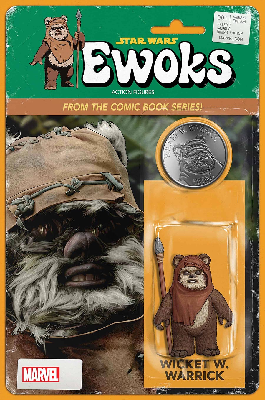 Star Wars Ewoks #1 Cover D Variant John Tyler Christopher Action Figure Cover