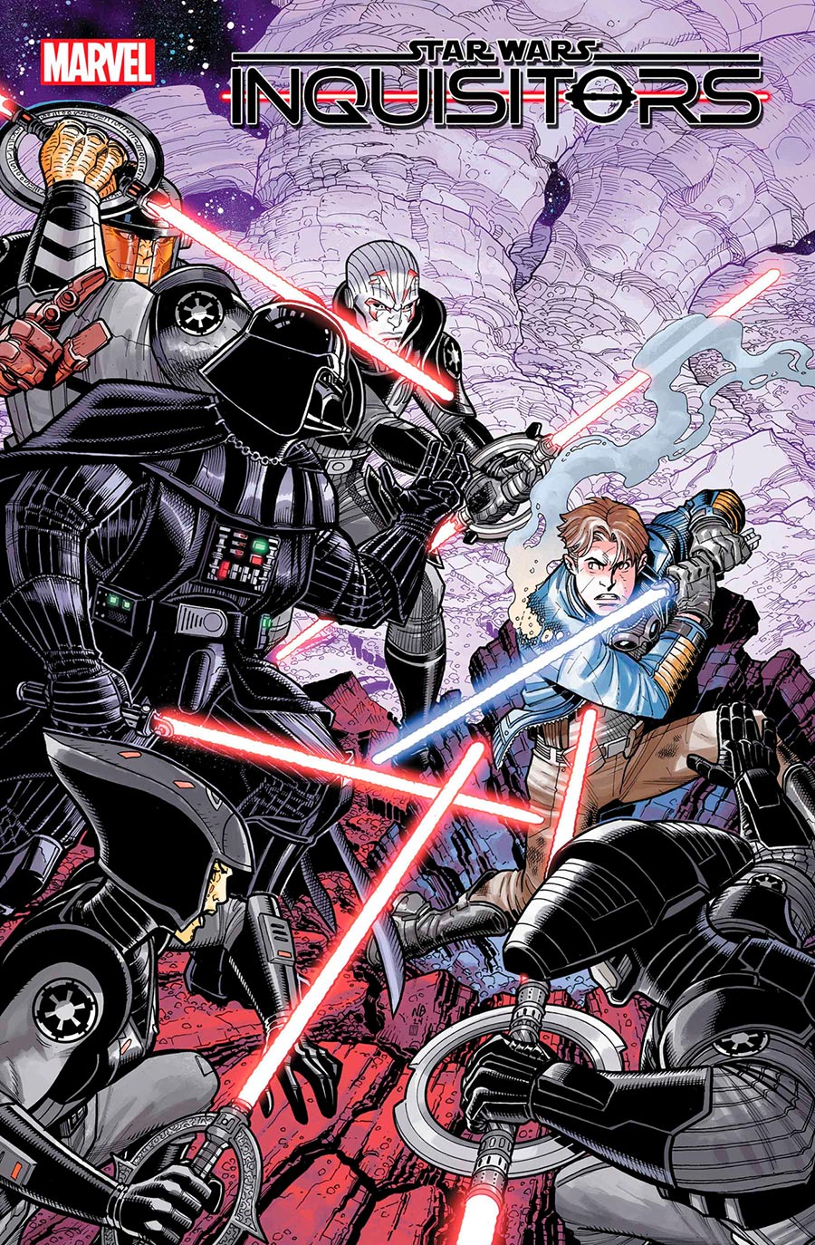 Star Wars Inquisitors #4 Cover A Regular Nick Bradshaw Cover