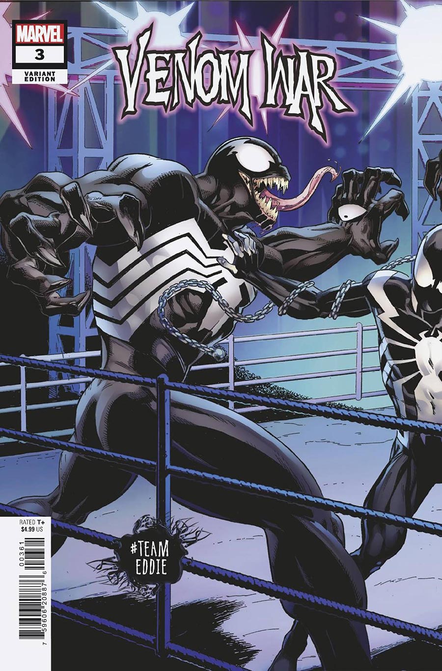 Venom War #3 Cover B Variant Mark Bagley TeamEddie Cover