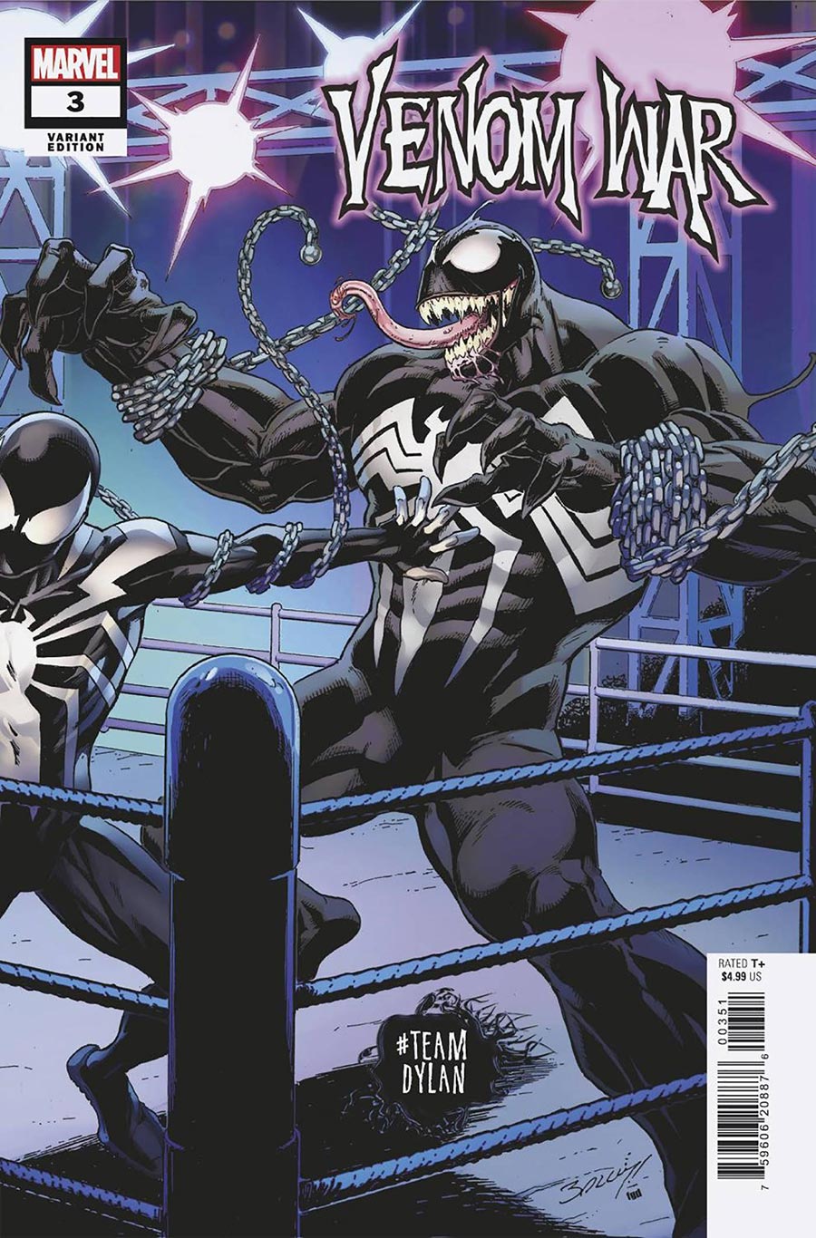 Venom War #3 Cover C Variant Mark Bagley TeamDylan Cover