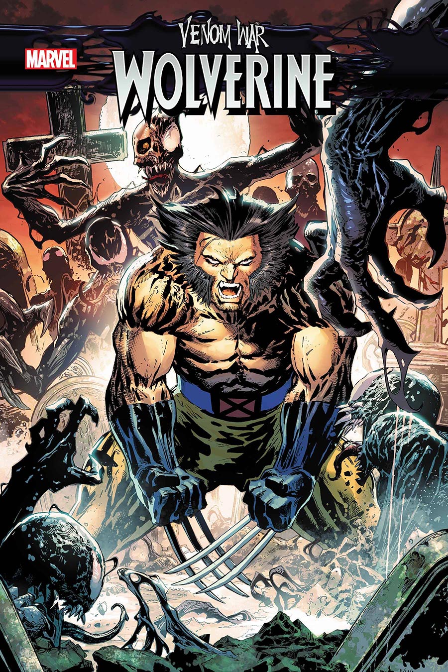 Venom War Wolverine #2 Cover A Regular Ken Lashley Cover