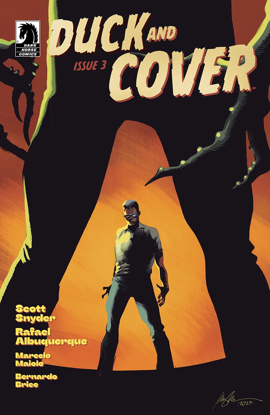 Duck And Cover #3 Cover B Variant Rafael Albuquerque Cover