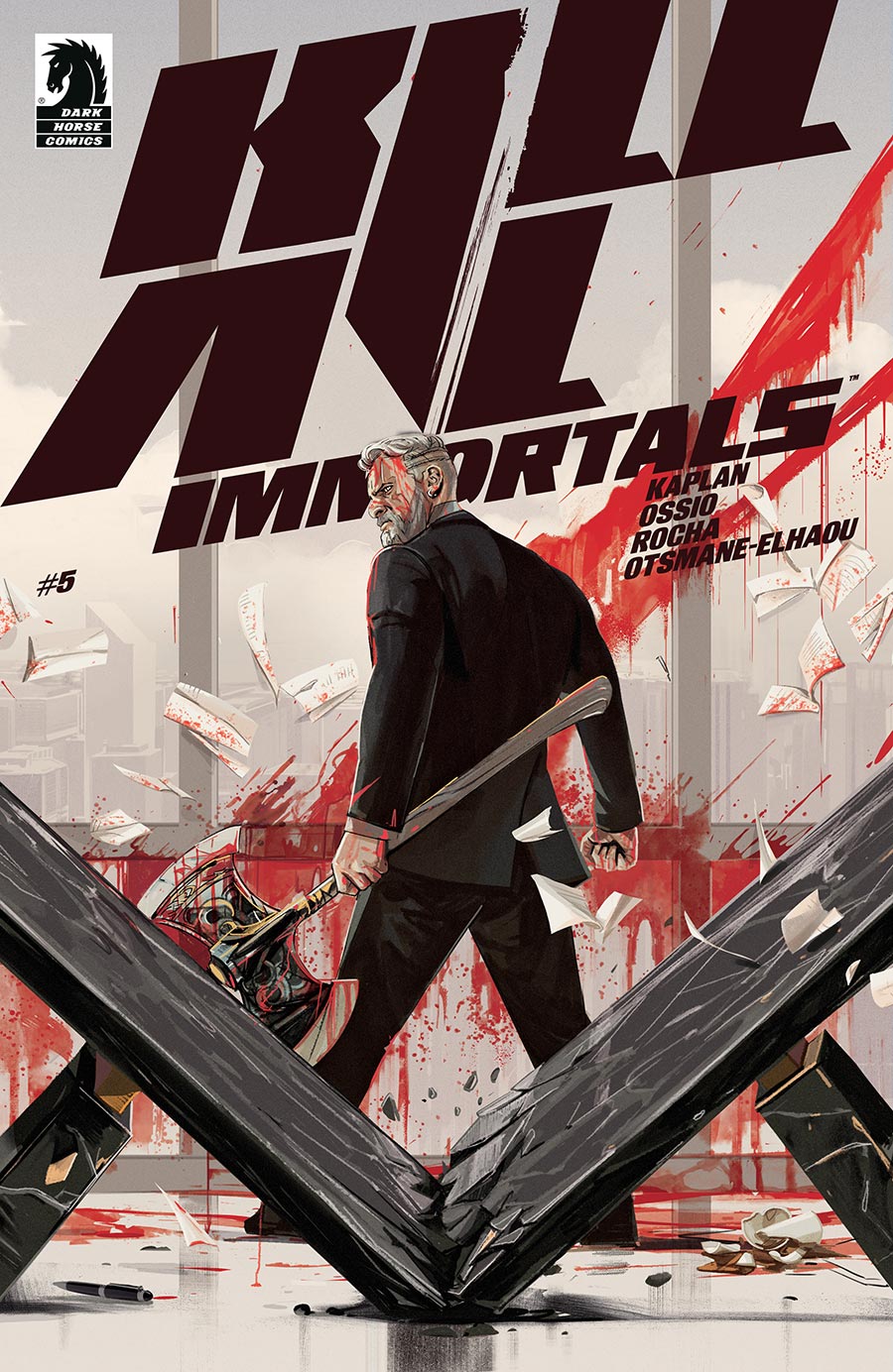 Kill All Immortals #5 Cover A Regular Oliver Barrett Cover