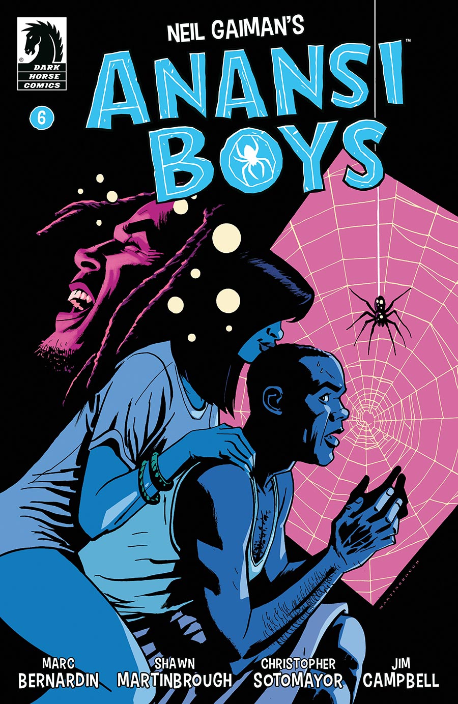 Neil Gaimans Anansi Boys I #6 Cover B Variant Shawn Martinbrough Cover