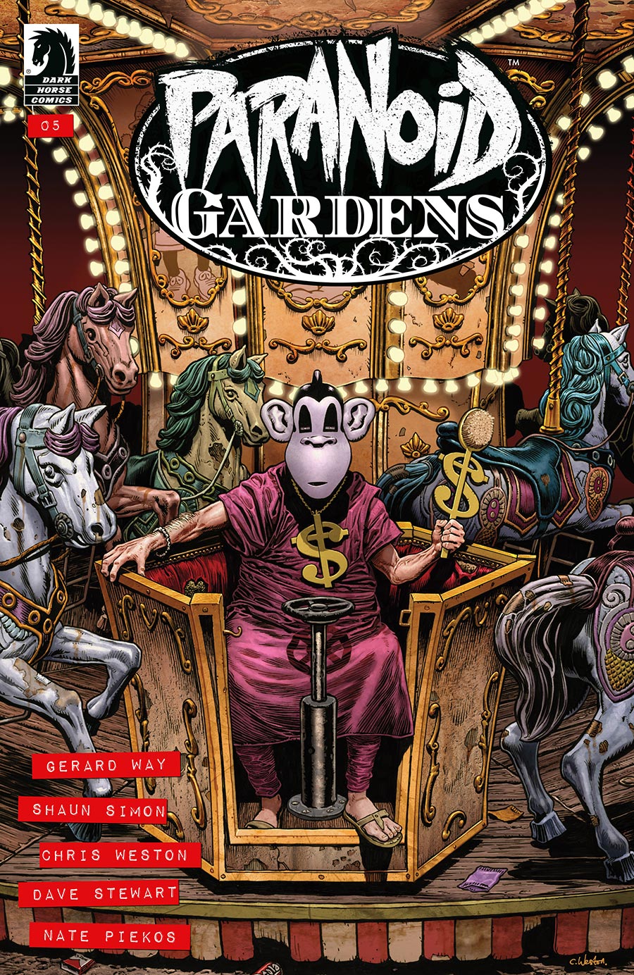 Paranoid Gardens #5 Cover A Regular Chris Weston Cover