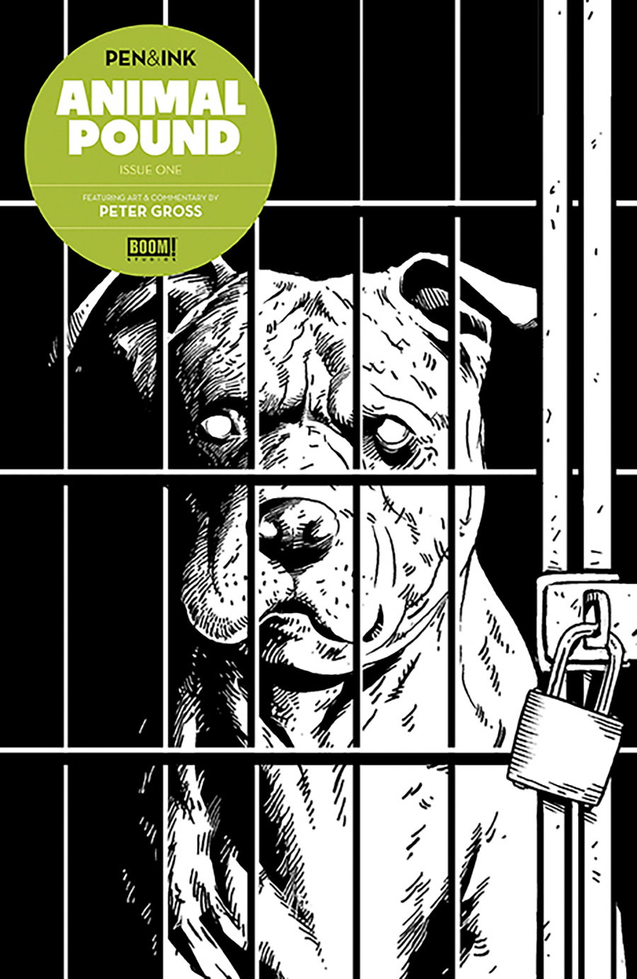 Animal Pound Pen & Ink #1 (One Shot) Cover A Regular Peter Gross Cover