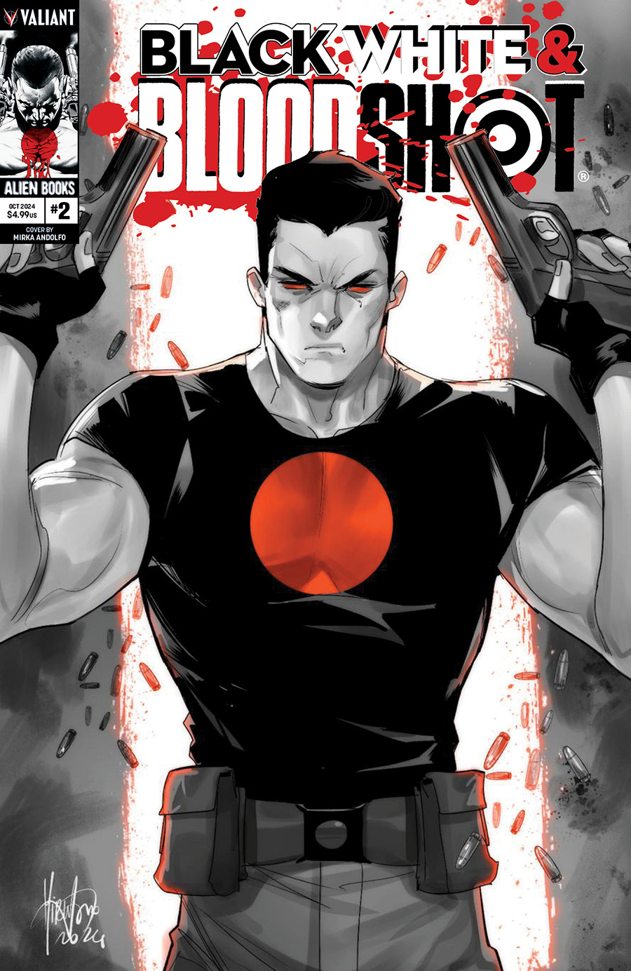 Black White & Bloodshot #2 Cover A Regular Mirka Andolfo Cover