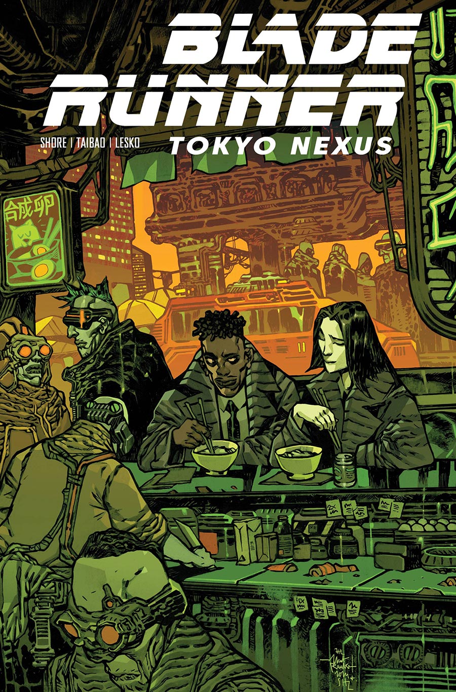 Blade Runner Tokyo Nexus #4 Cover A Regular Jakub Rebelka Cover