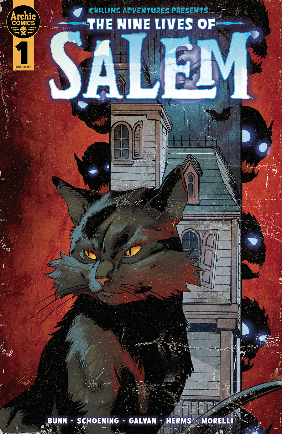 Chilling Adventures Presents Nine Lives Of Salem #1 (One Shot) Cover A Regular Dan Schoening & Matt Herms Cover