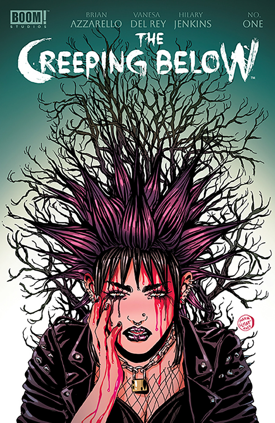 Creeping Below #1 Cover B Variant Maria Llovet Cover