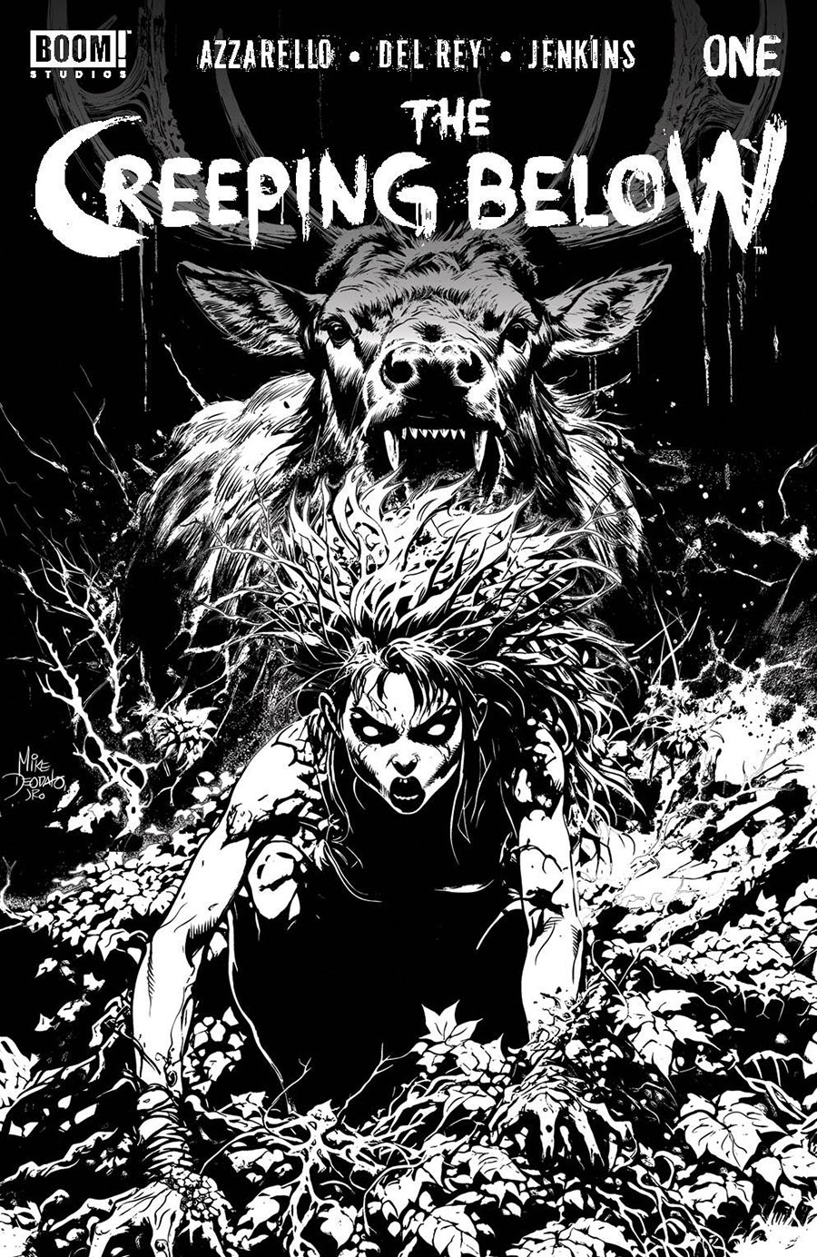 Creeping Below #1 Cover F Variant Mike Deodato Jr Reveal Cover