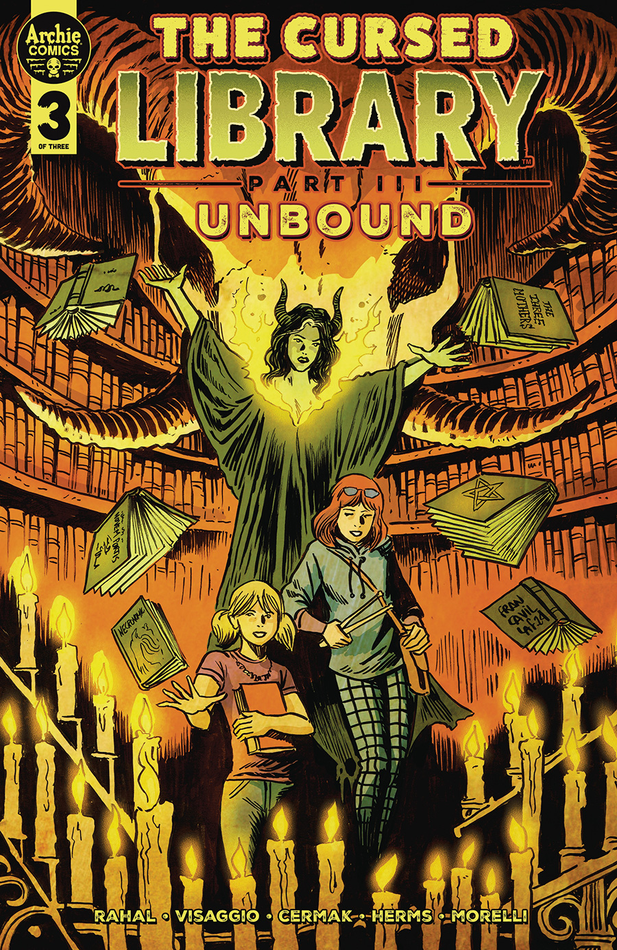 Cursed Library #3 Unbound Cover B Variant Francesco Francavilla Cover