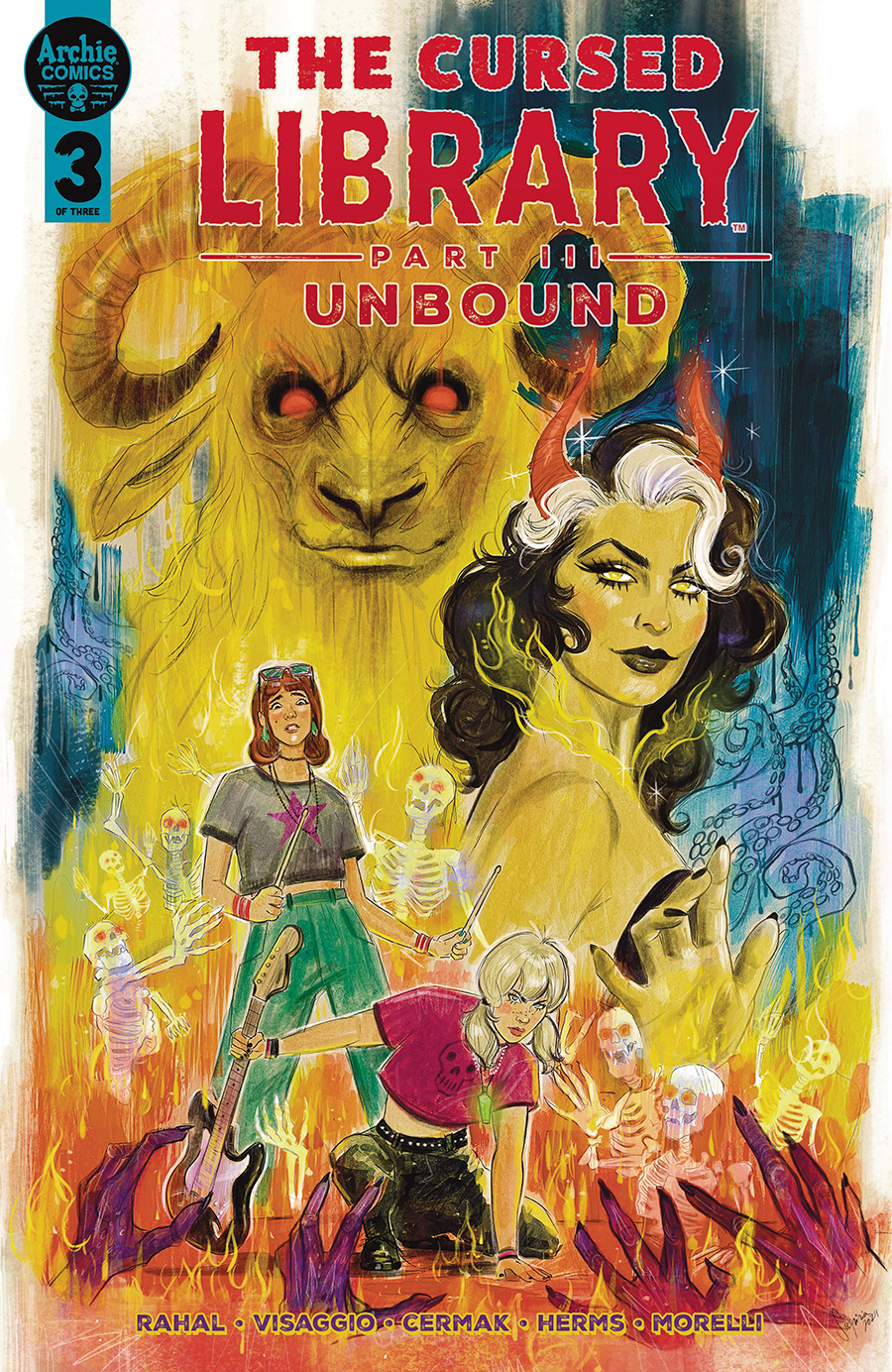 Cursed Library #3 Unbound Cover D Variant Suspiria Vilchez Cover