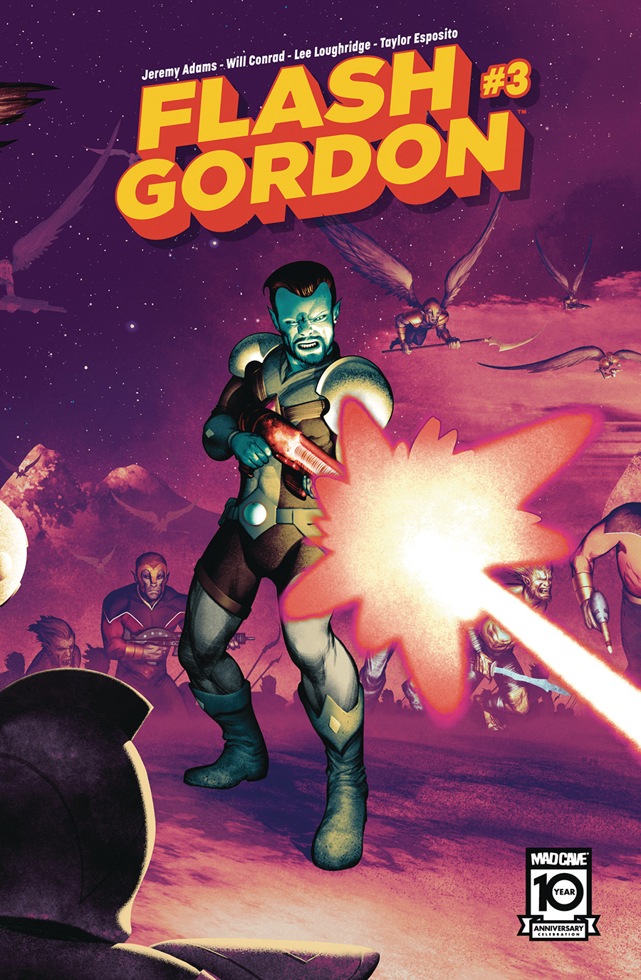 Flash Gordon Vol 8 #3 Cover B Variant Frazer Irving Connecting Cover