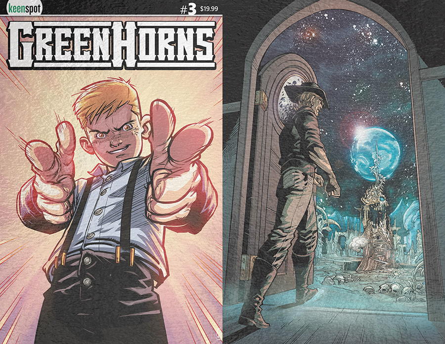 Greenhorns #3 Cover C Variant Holofoil Flip Cover