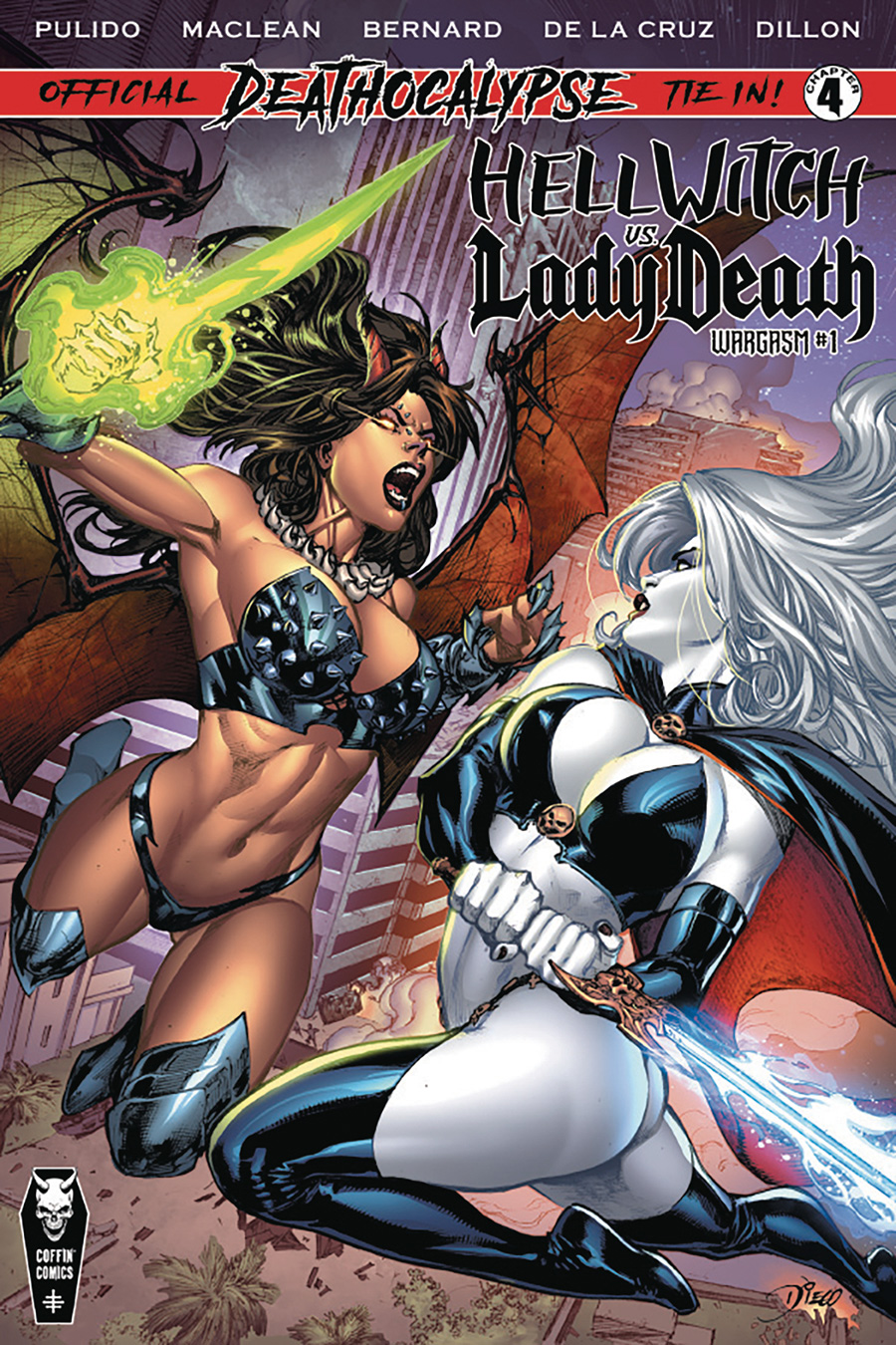 Hellwitch vs Lady Death Wargasm #1 Cover K Premiere Edition