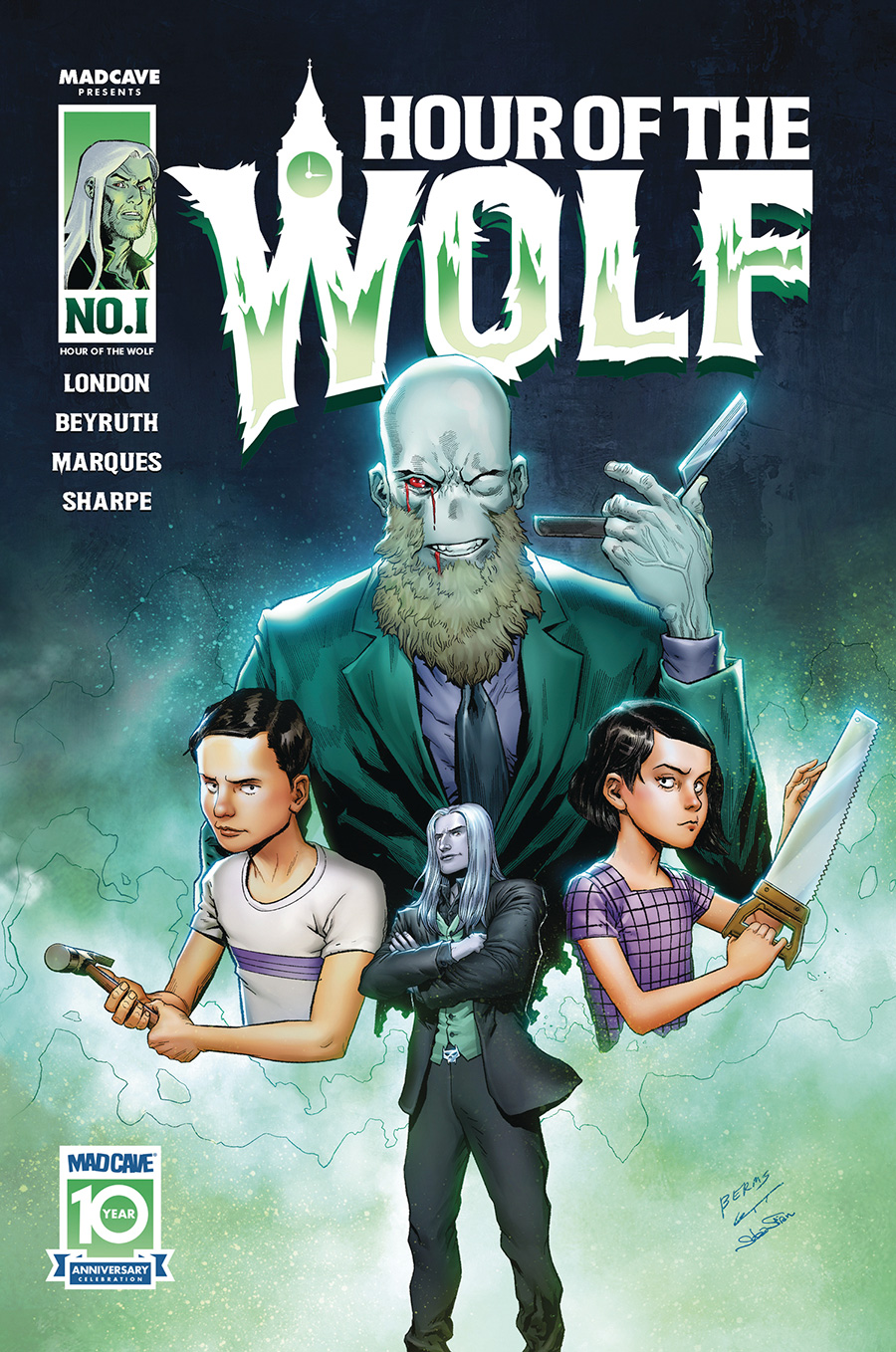 Hour Of The Wolf #1 Cover B Variant Raymund Bermudez & Sebastian Cheng Cover