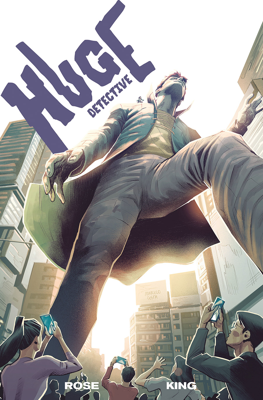 Huge Detective #3 Cover C Variant Marcelo Costa Cover