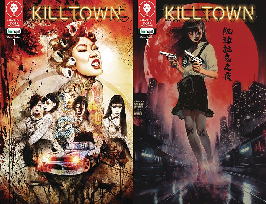 Killtown #1 Cover F Variant Holofoil Flip Cover (Limit 1 Per Customer)