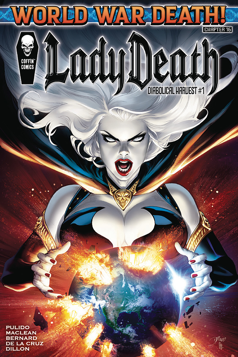 Lady Death Diabolical Harvest #1 Cover F Premiere Edition