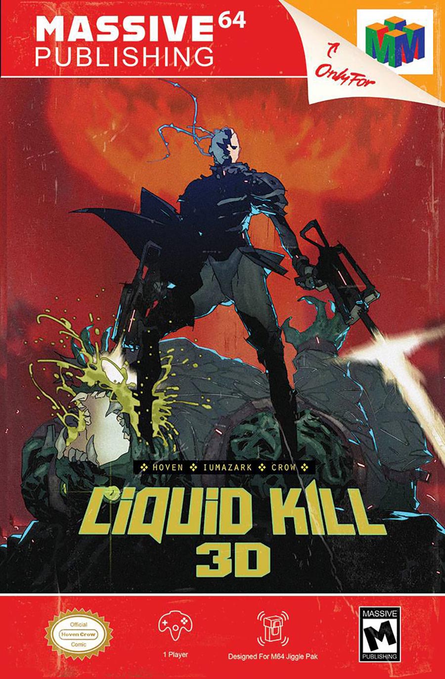 Liquid Kill Vol 2 #1 Cover D Variant Gabriel Iumazark Video Game Homage Cover