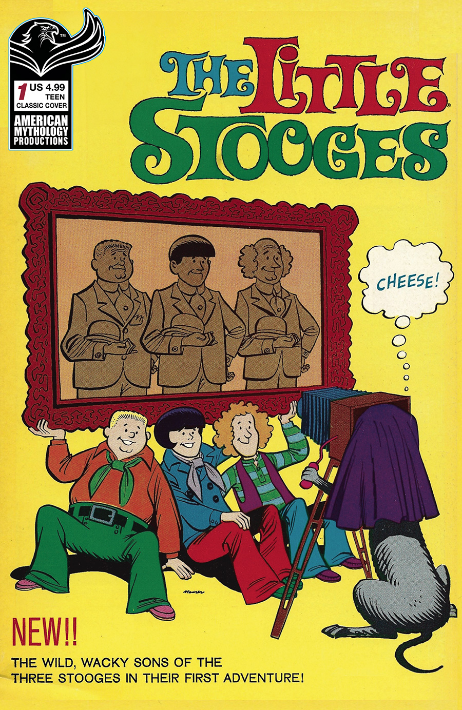 Little Stooges #1 (One Shot) Cover A Regular Norman Mauer Classic Cover